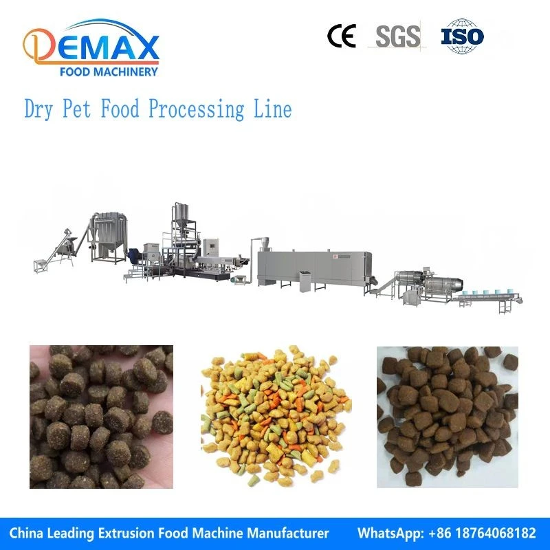 Dry pet food production line