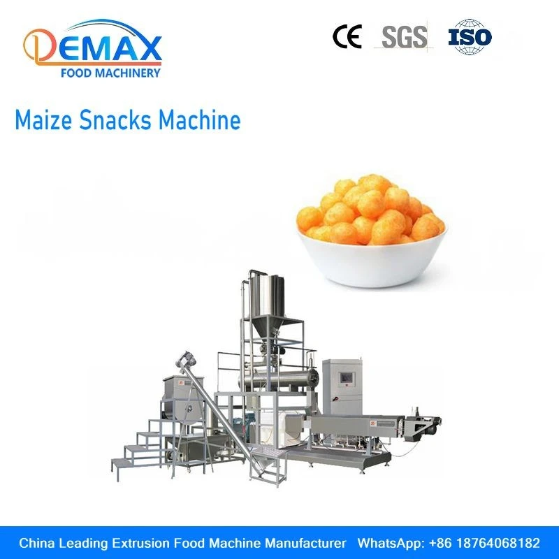 Maize snack extruder machine