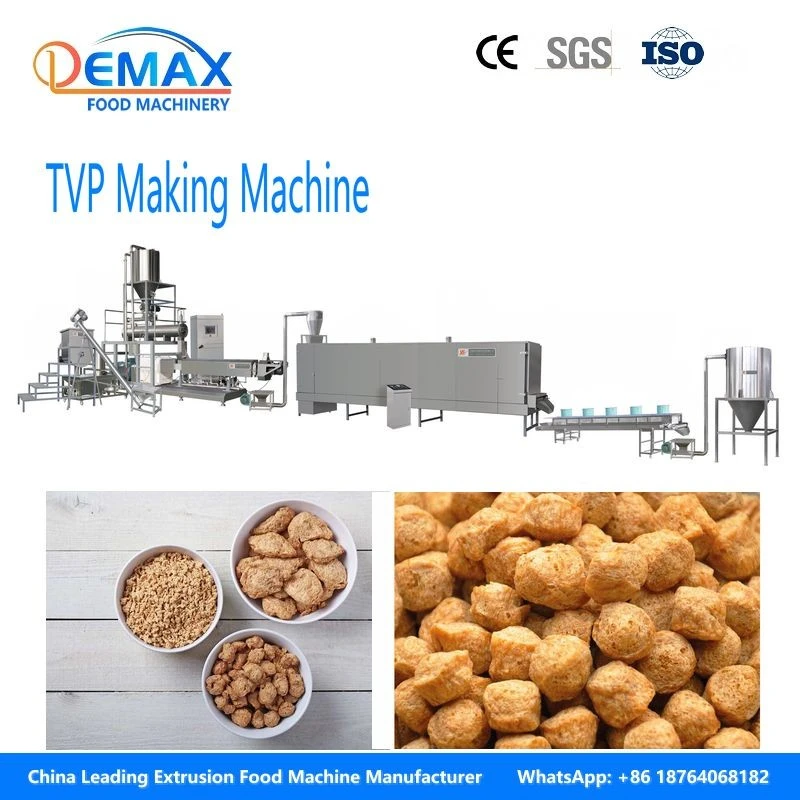 TVP TSP Soya protein making line